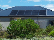 solar pool panels on roof